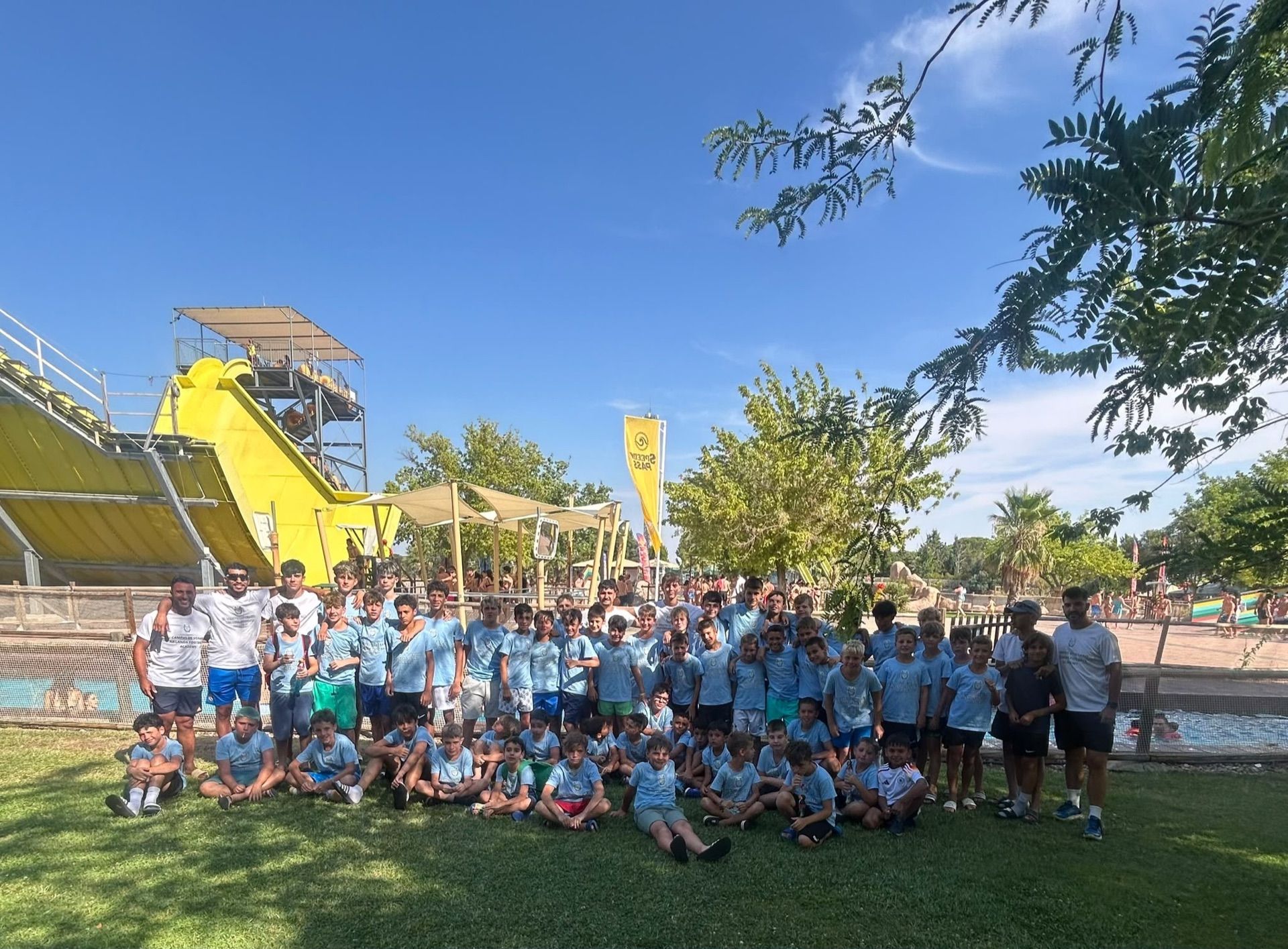 Entrenamiento y risas