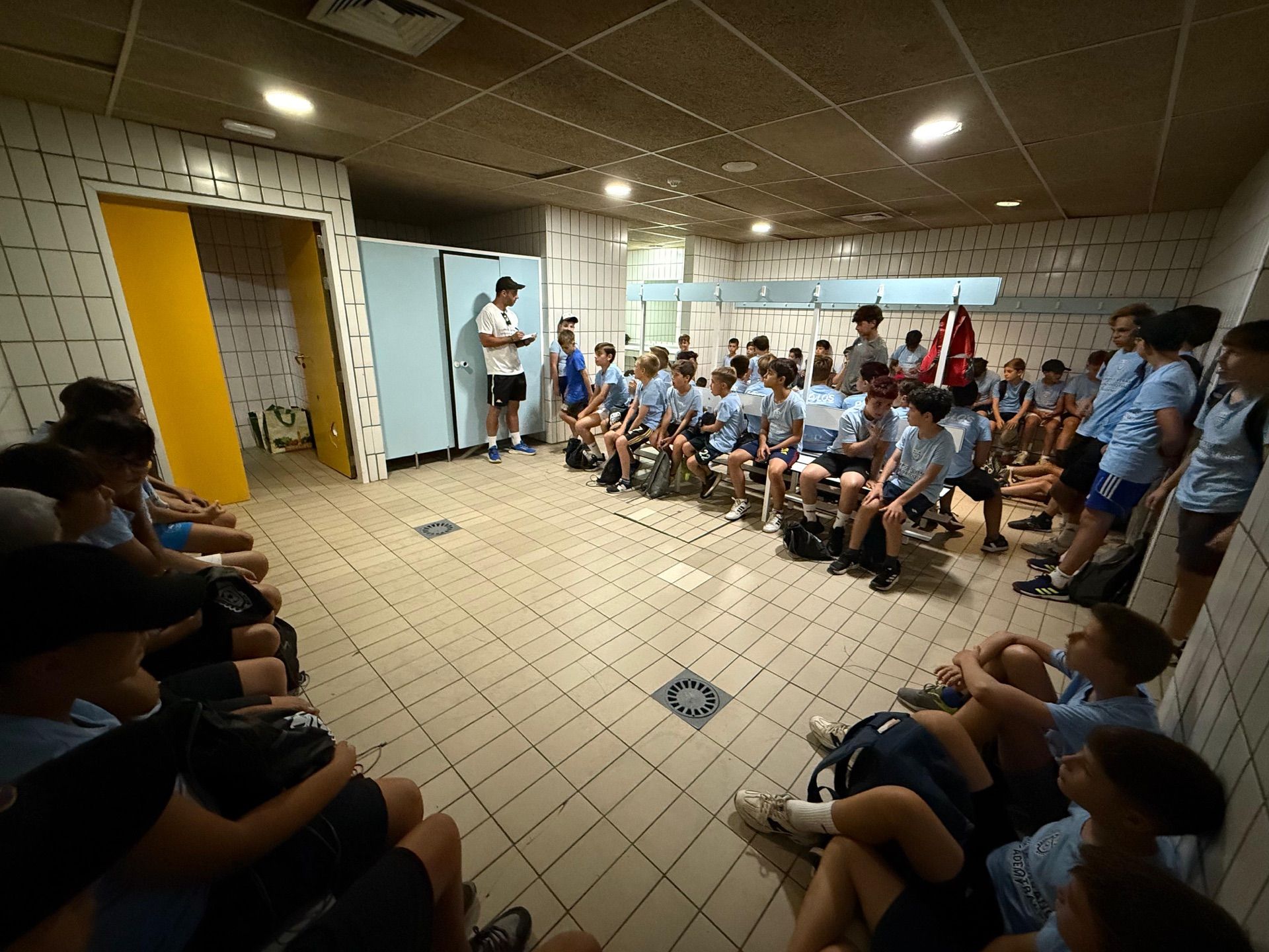 Entrenadores y jugadores