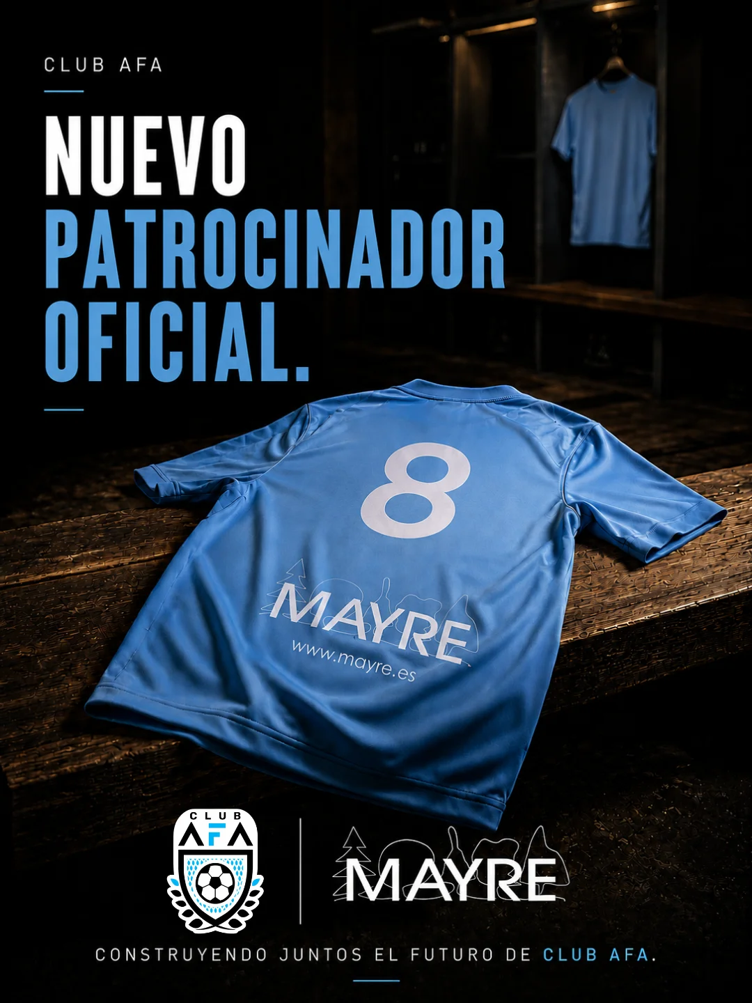 MAYRE se incorpora como patrocinador oficial de Club AFA